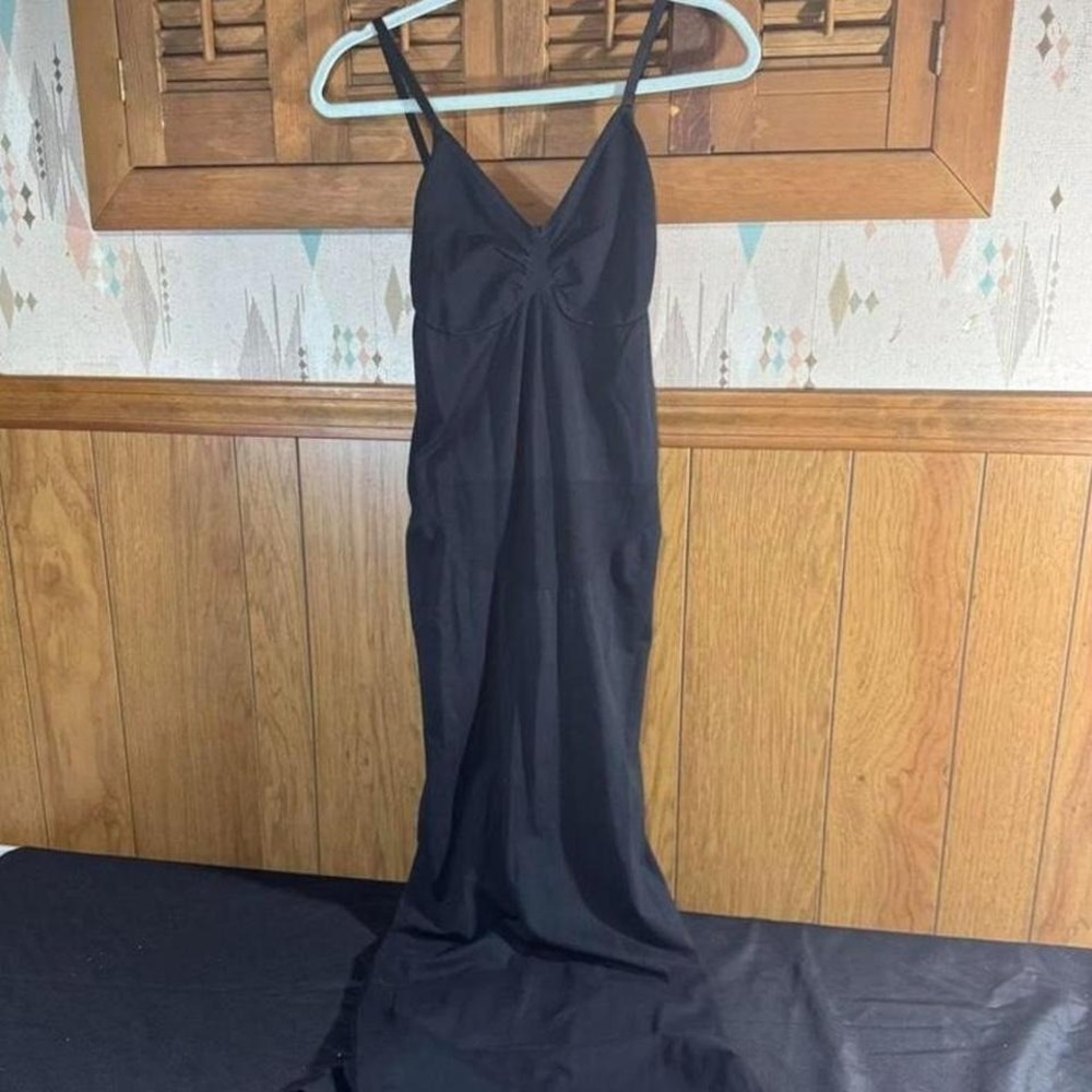 NWT Yitty Black‎ maxi shape wear  dress with spaghetti strap Size XXL